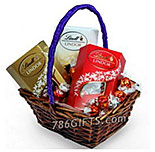 Chocolates Lindt Gift Basket