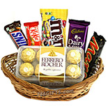 Chocolates Gift Basket 25