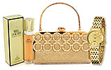 White Diamonds Perfume and Fancy Purse and Watch