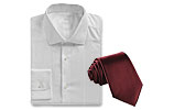 Cotton Shirt and Tie