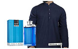 Men Shalwar Kameez and Dunhill Desire Blue for Men (100ml)