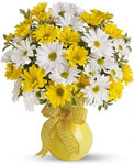 White/Yellow Imported Flowers