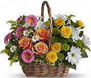 Multicolor Flower Basket