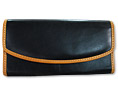 Black Ladies Leather Wallet