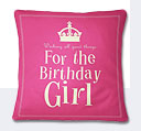 Birthday Cushion - Pink