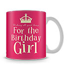 Birthday Mug - Hot Pink