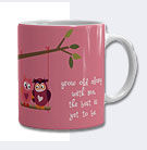 Grow Old Mug - Pink