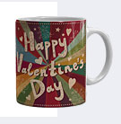 Valentines Day Mug - Multicolor