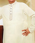 Off-white Shalwar Kameez Suit