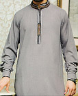 Grey Shalwar Kameez Suit