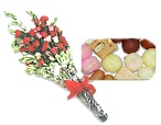 Bouquet Elegance And Assorted Mithai (2KG)